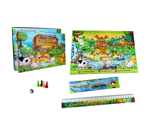 Настольная игра "Сільський дворик" "ЯУ" (30503)